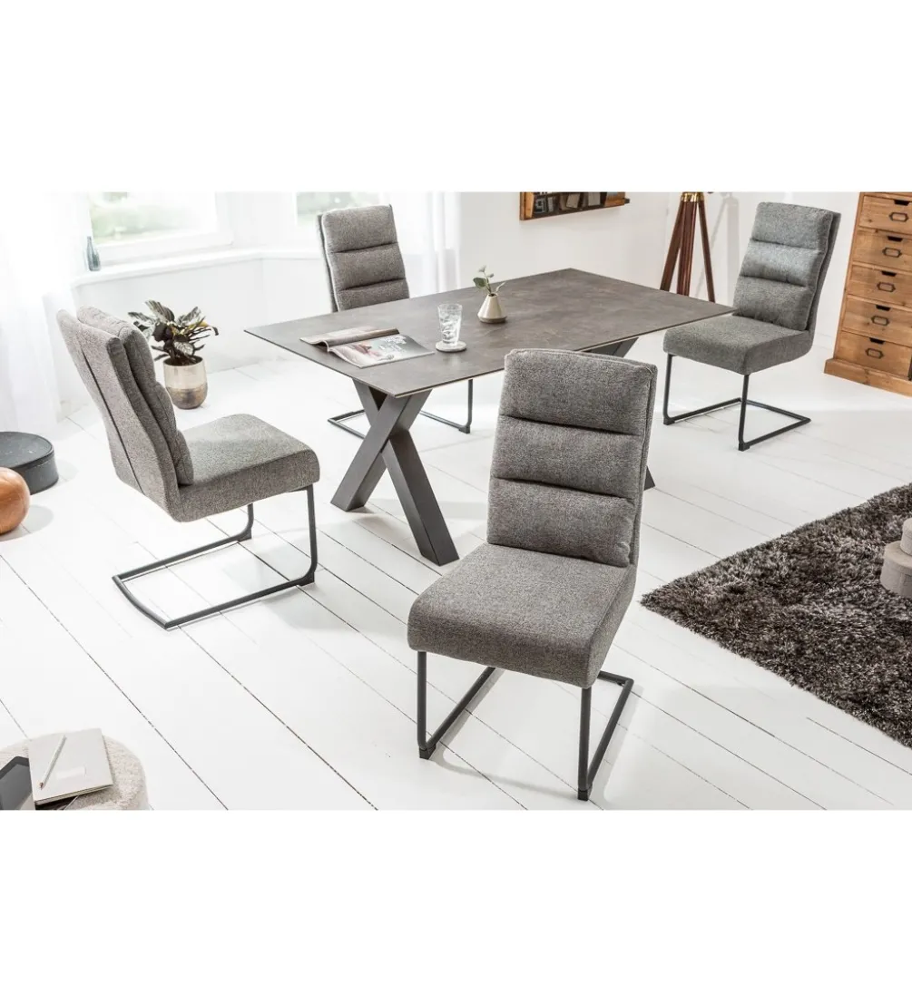 Krzesło Comfort ciemnoszare