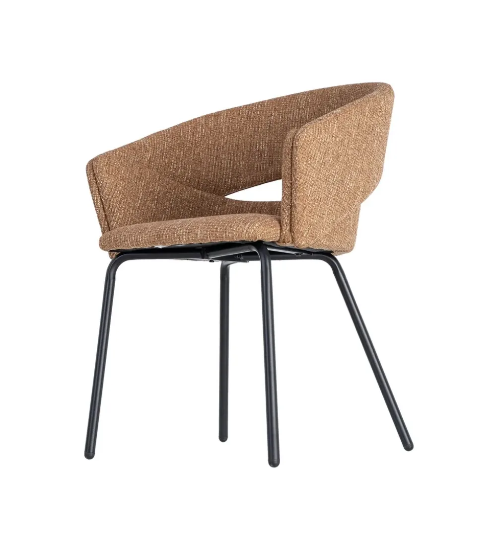 Krzesło HANAREO 82 cm brązowe