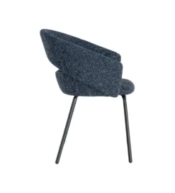 Krzesło HANAREO 82 cm niebieskie