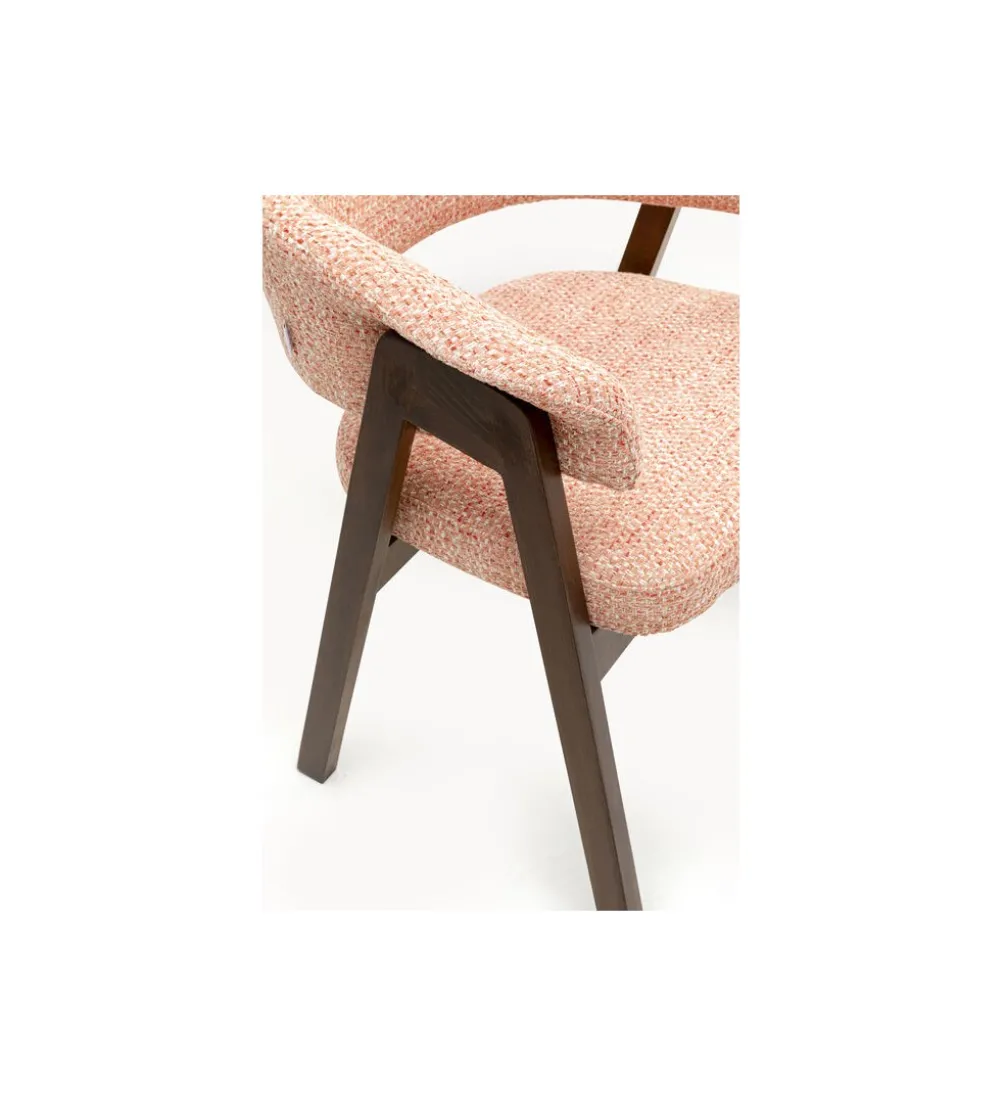 Krzesło JONTE boucle koralowe