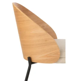 Krzesło LONEPLY 75 cm naturalne beżowe