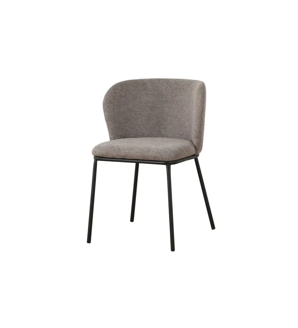 Krzesło LYON 75 cm szaro beżowe