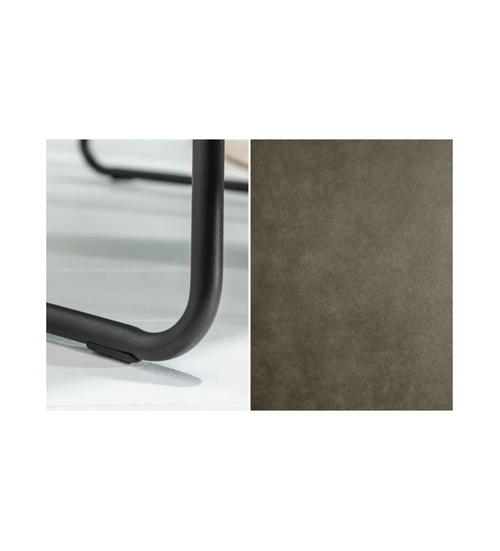 Krzesło MUSTANG w kolorze taupe