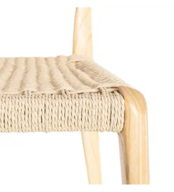 Krzesło NATER 81 cm drewno jesion naturalne