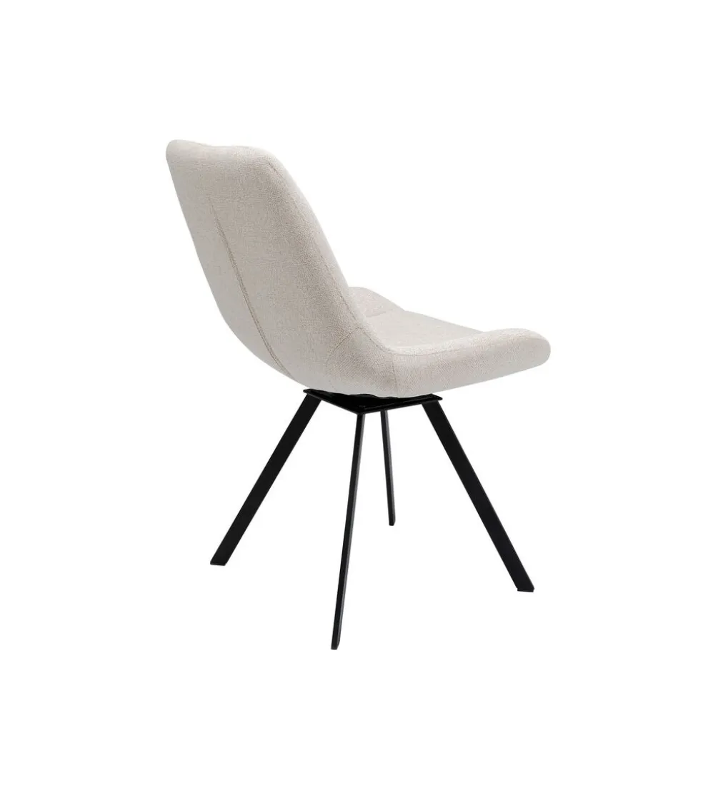 Krzesło obrotowe BARON 88 cm kremowe
