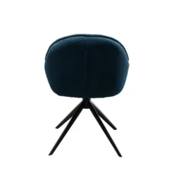 Krzesło obrotowe CARLITO MESH 82 cm niebieski