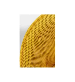 Krzesło obrotowe CARLITO MESH 82 cm żółty