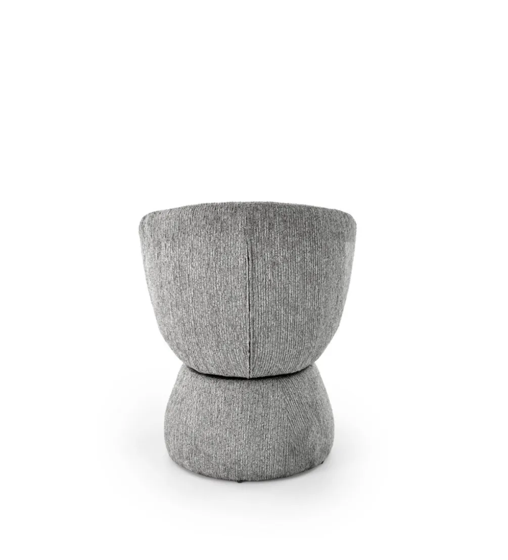 Krzesło obrotowe K581 82 cm popielate