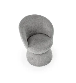 Krzesło obrotowe K581 82 cm popielate