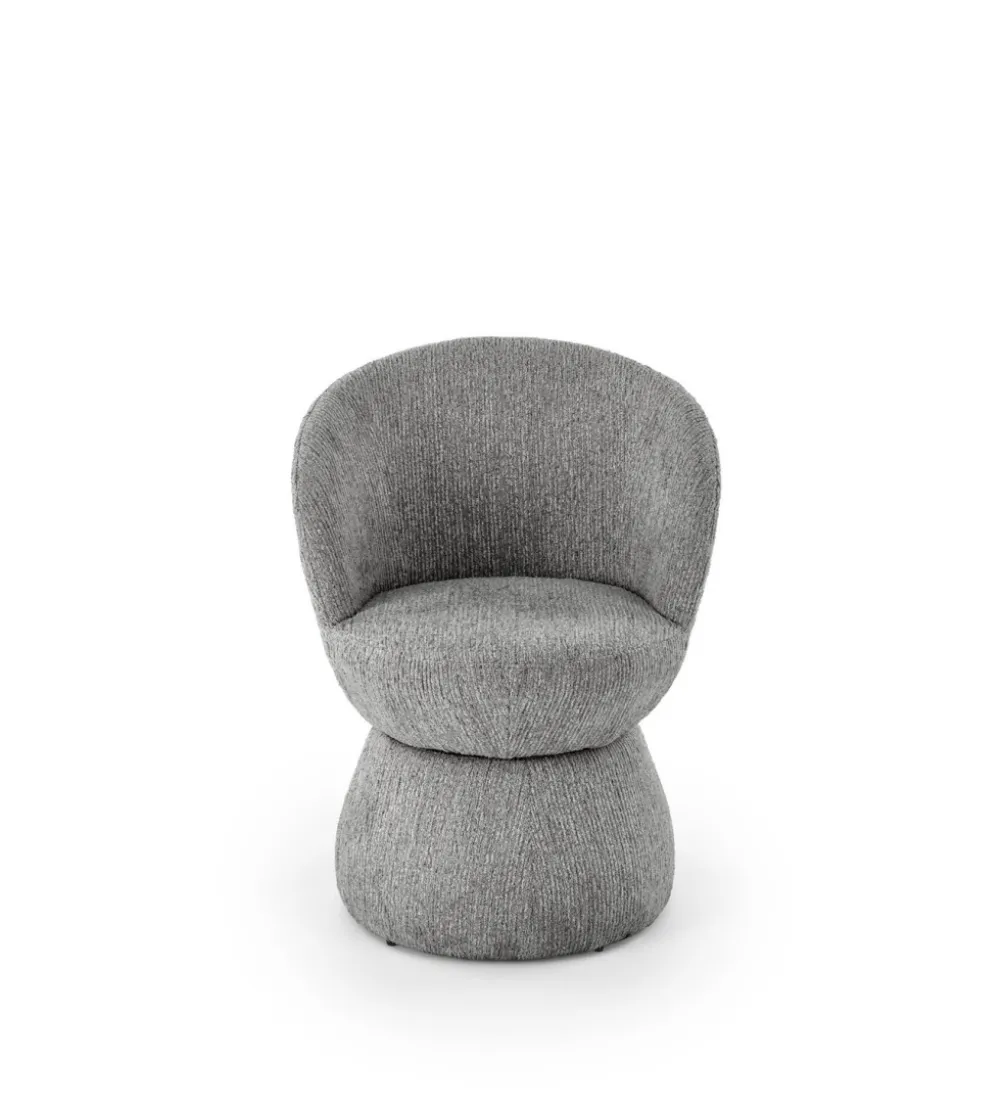 Krzesło obrotowe K581 82 cm popielate