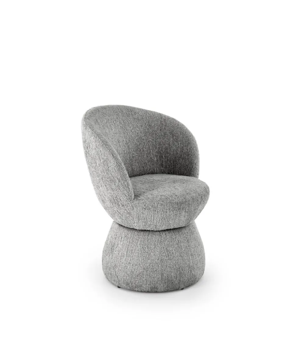 Krzesło obrotowe K581 82 cm popielate