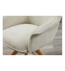 Krzesło obrotowe LE GRAND chenille beige