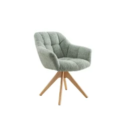Krzesło obrotowe PAPILLON 83 cm 180 stopni zielone