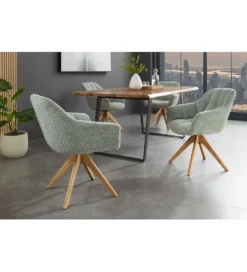 Krzesło obrotowe PAPILLON 83 cm 180 stopni zielone