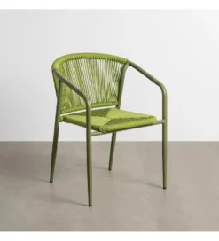 Krzesło ogrodowe APASENO 77 cm zielone