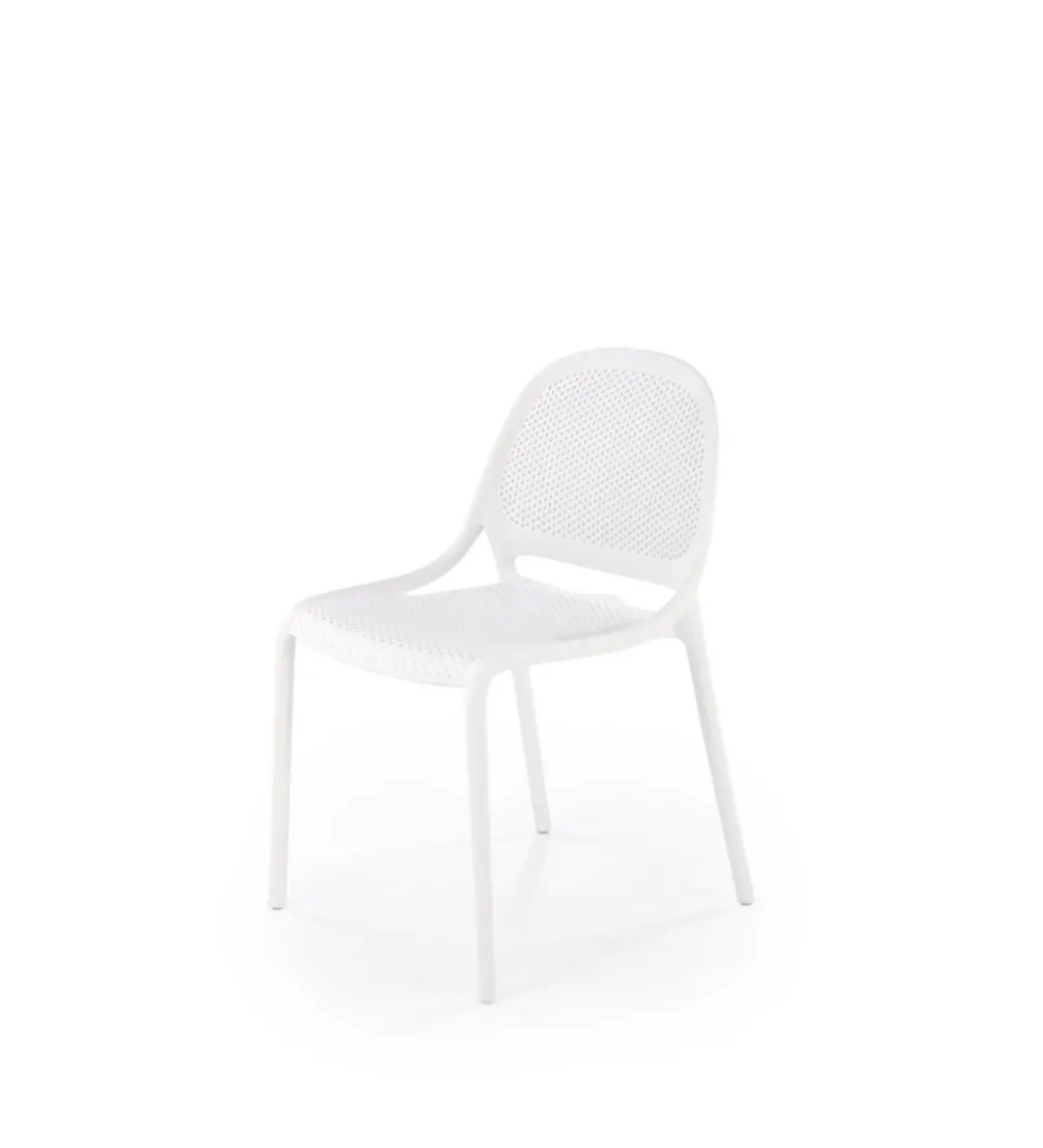 Krzesło ogrodowe K532 80 cm białe
