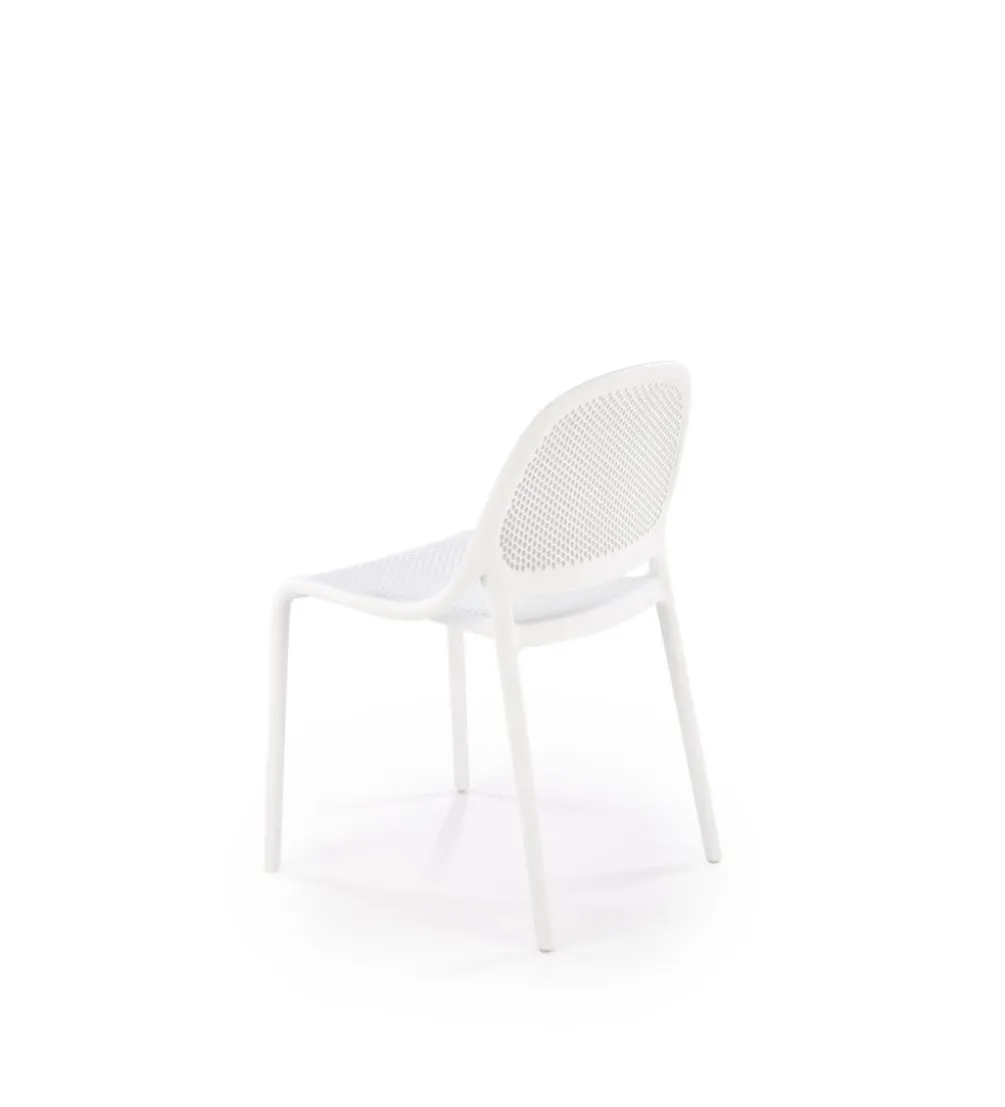 Krzesło ogrodowe K532 80 cm białe
