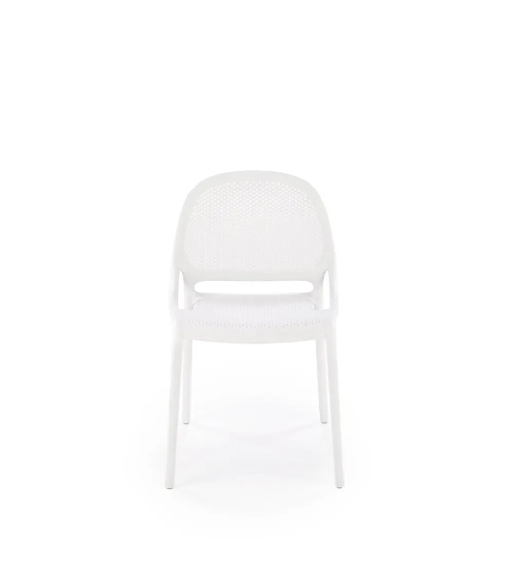 Krzesło ogrodowe K532 80 cm białe