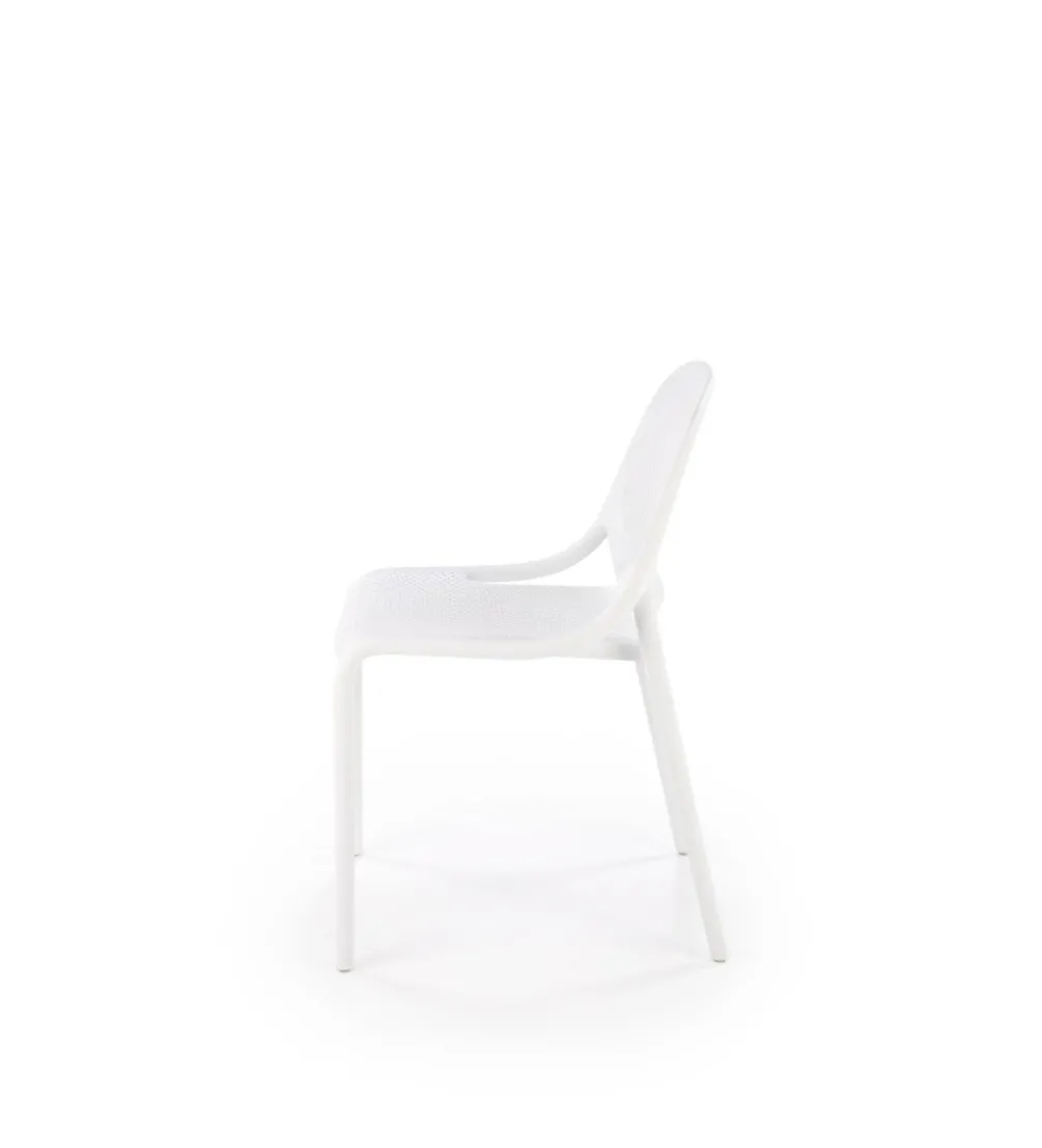 Krzesło ogrodowe K532 80 cm białe