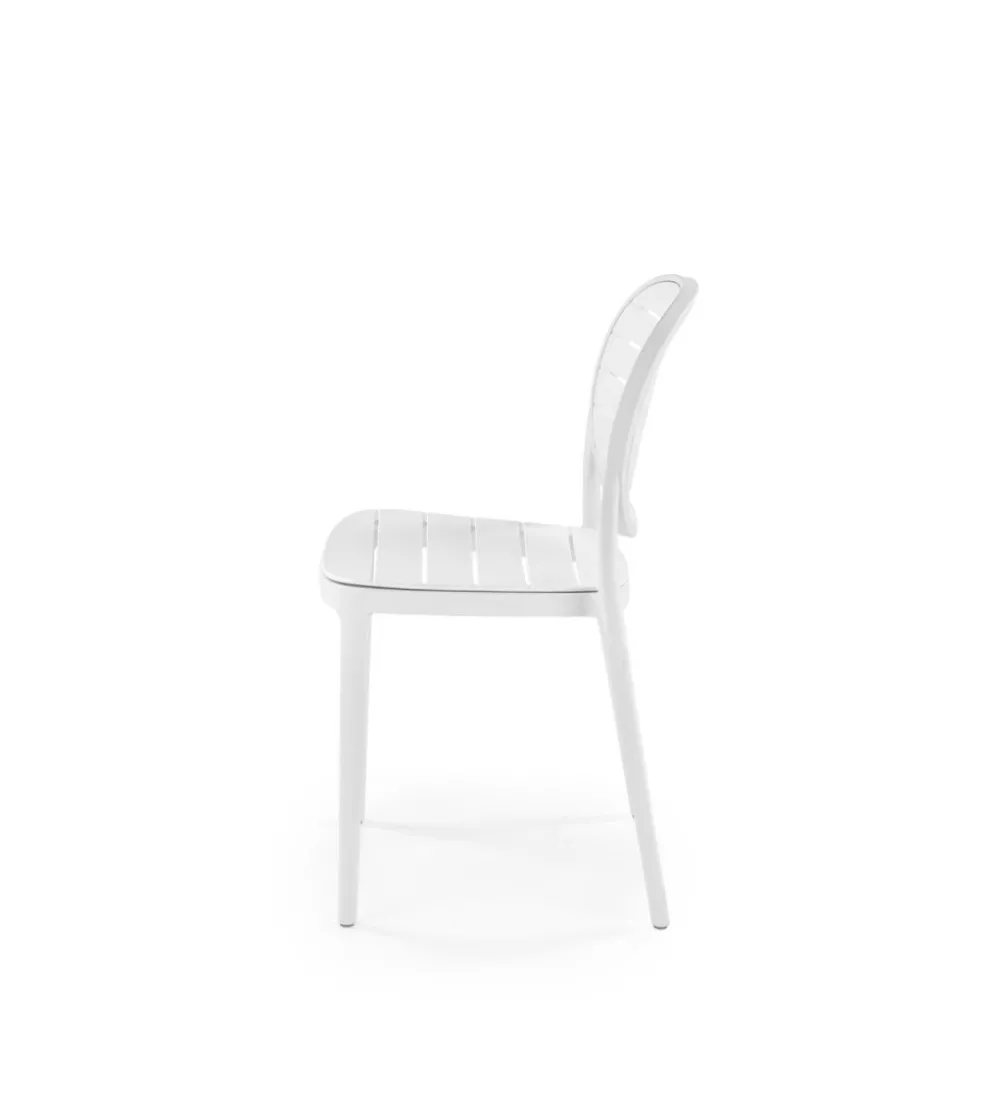 Krzesło ogrodowe K529 83 cm biały
