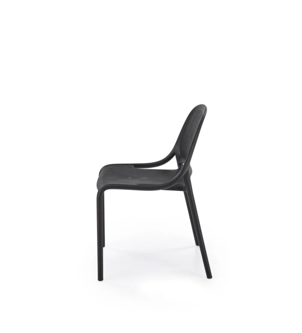 Krzesło ogrodowe K532 80 cm czarne