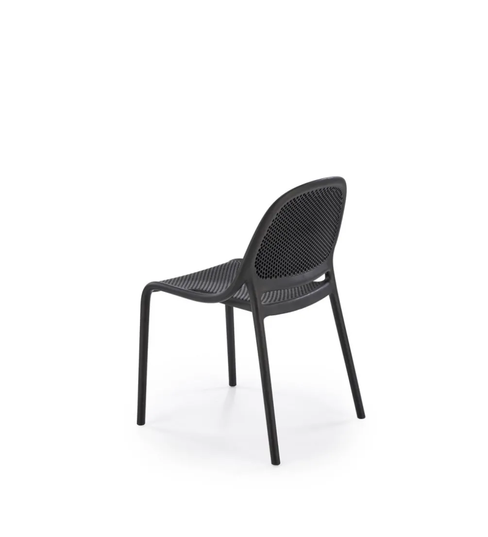 Krzesło ogrodowe K532 80 cm czarne