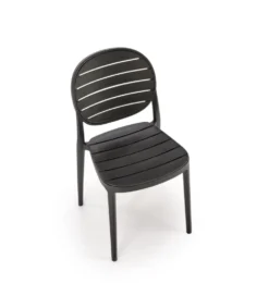 Krzesło ogrodowe K529 83 cm czarne