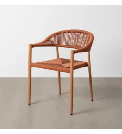 Krzesło ogrodowe PODERAN 76 cm terrakota