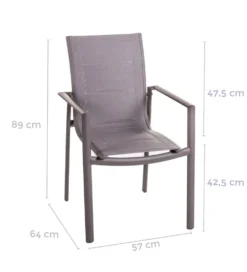 Krzesło ogrodowe STELLA 90 cm chateau