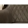 Krzesło Palermo z podłokietnikami antracytowe
