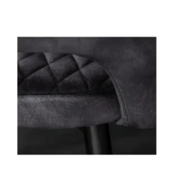 Krzesło Paris Velvet Szare