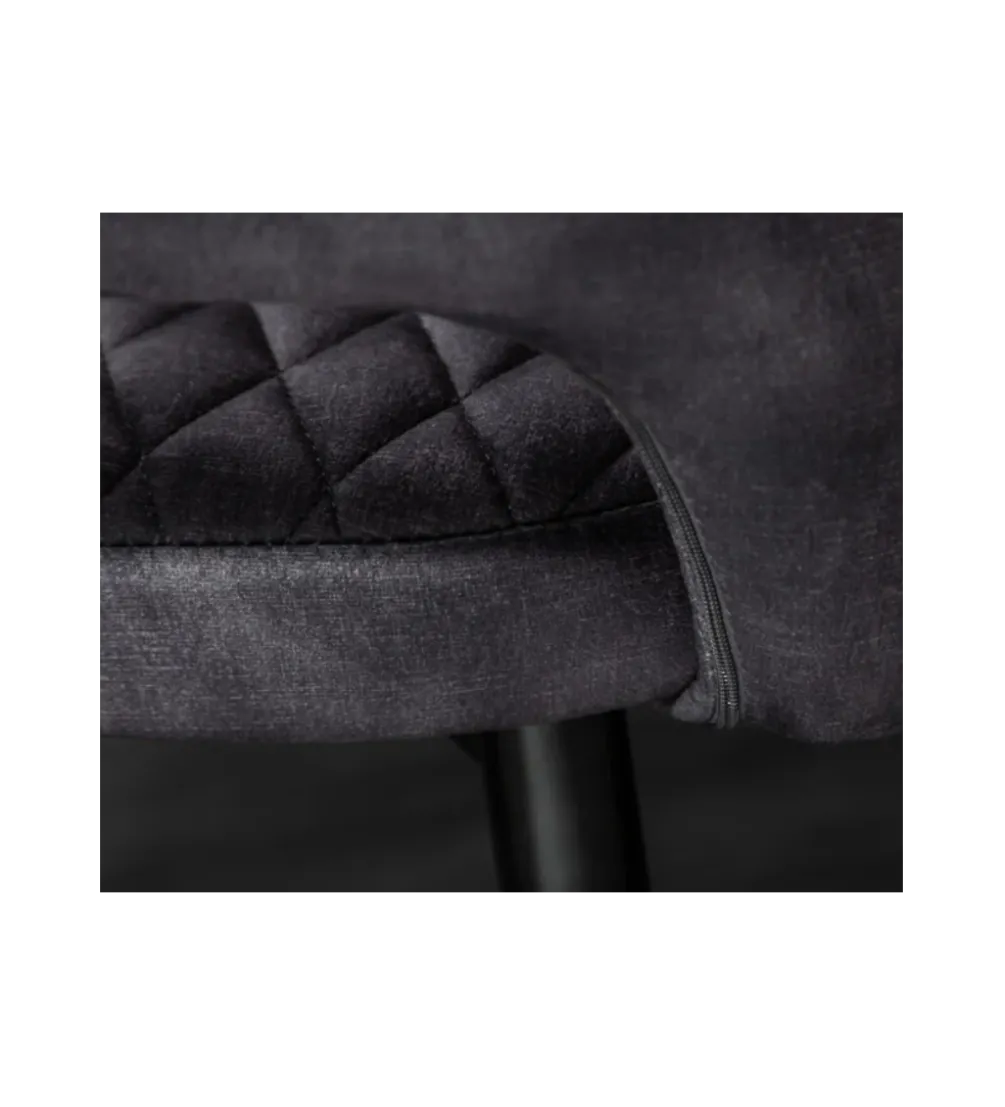 Krzesło Paris Velvet Szare