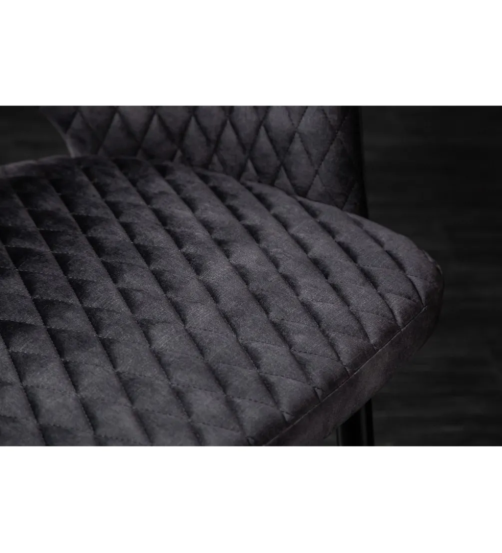 Krzesło Paris Velvet Szare