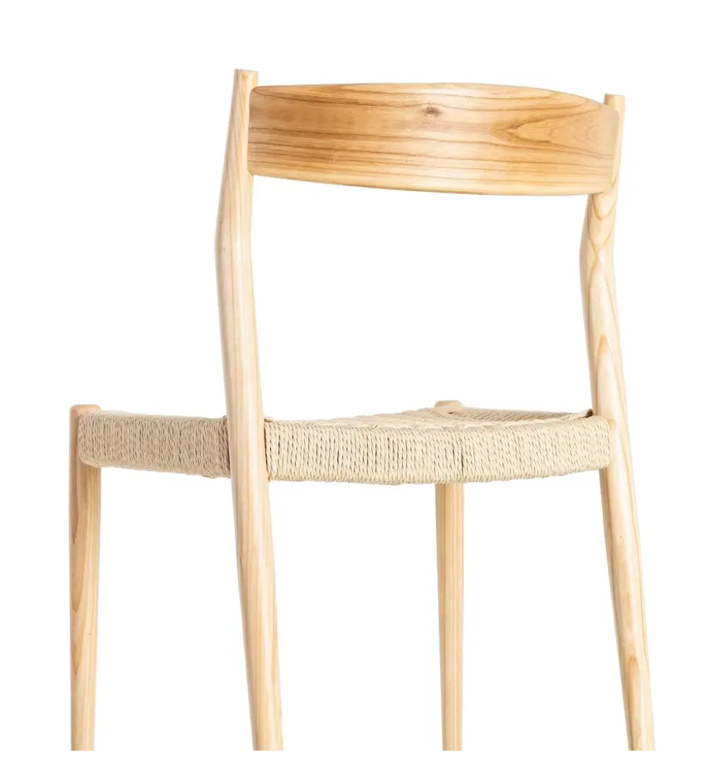 Krzesło PATER 82 cm drewno jesion naturalne