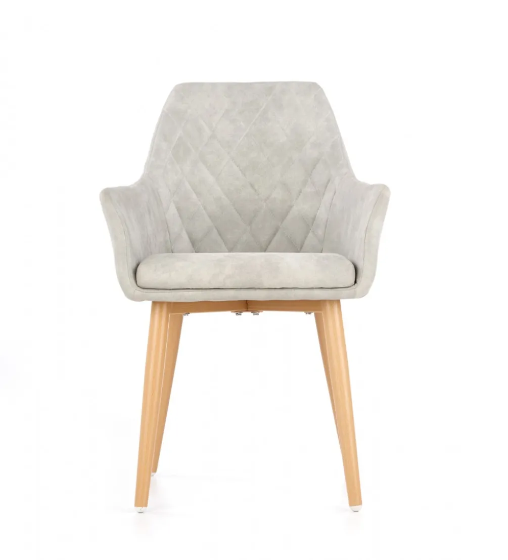 Krzesło POPILE jasnoszary