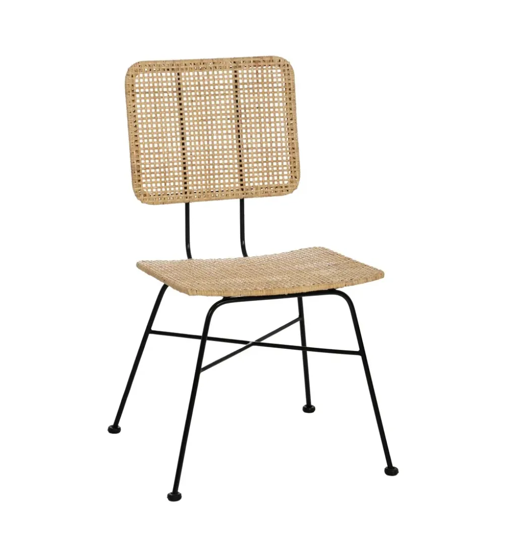 Krzesło SPRDENO 84 cm naturalne