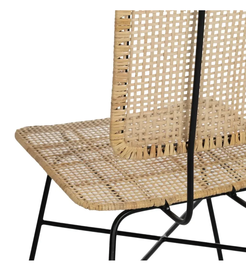 Krzesło SPRDENO 84 cm naturalne