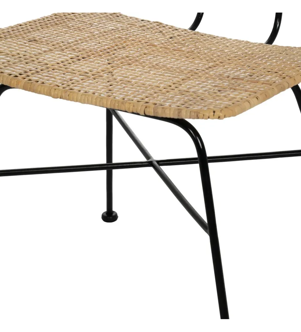 Krzesło SPRDENO 84 cm naturalne