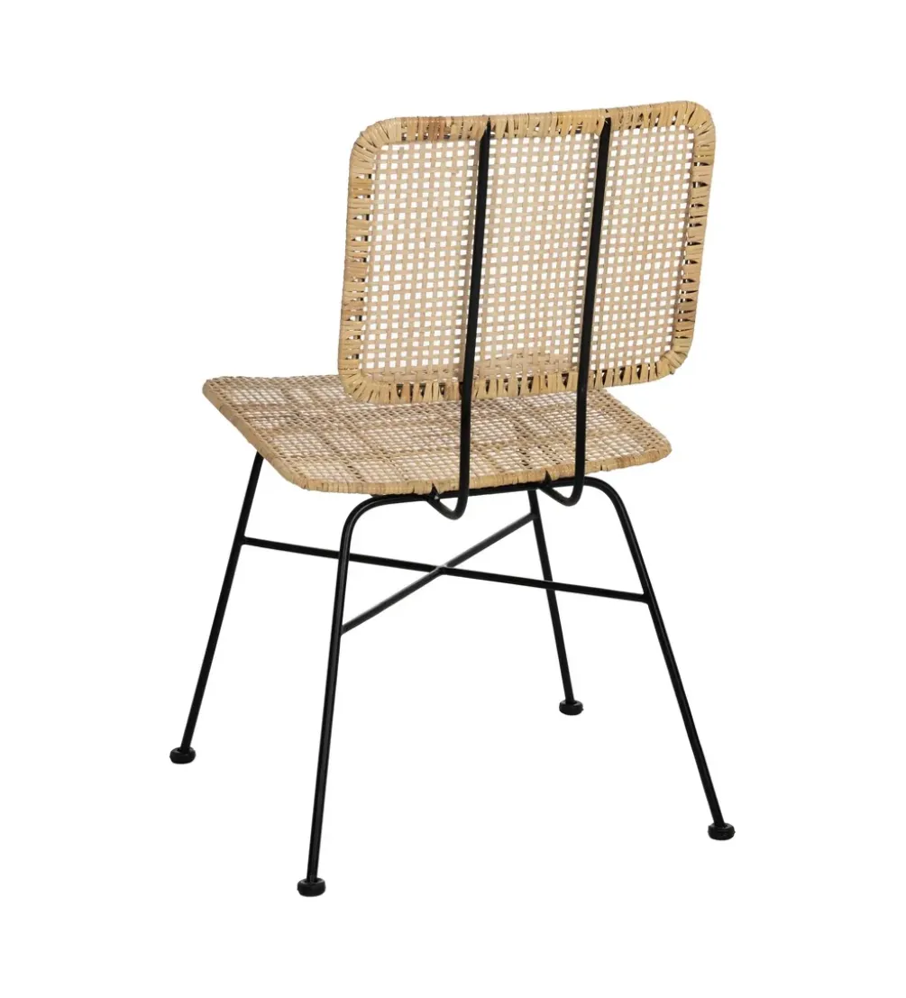 Krzesło SPRDENO 84 cm naturalne