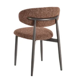 Krzesło TABURENMO 76 cm brązowo czarne