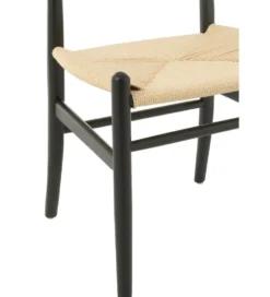 Krzesło TOON 76 cm drewno bukowe czarne