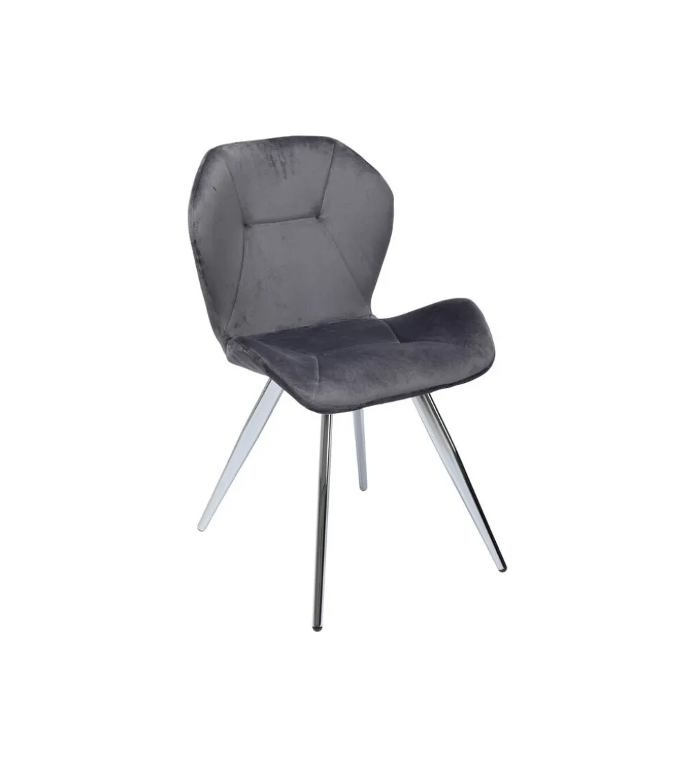 Krzesło VIVA 81 cm szare