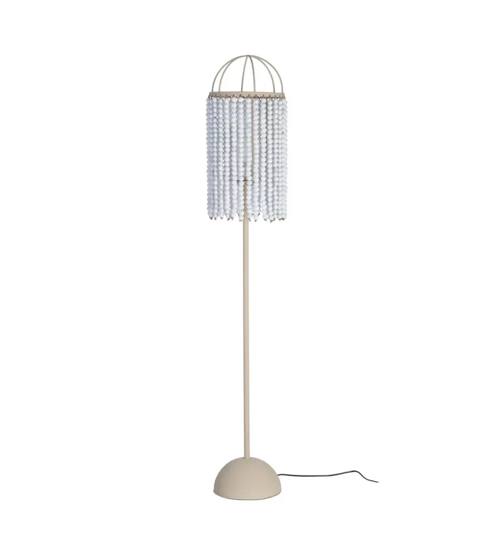 Lampa podłogowa BETTERY 155 cm biała