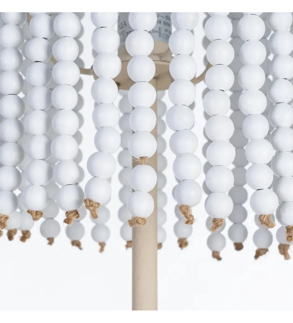 Lampa podłogowa BETTERY 155 cm biała