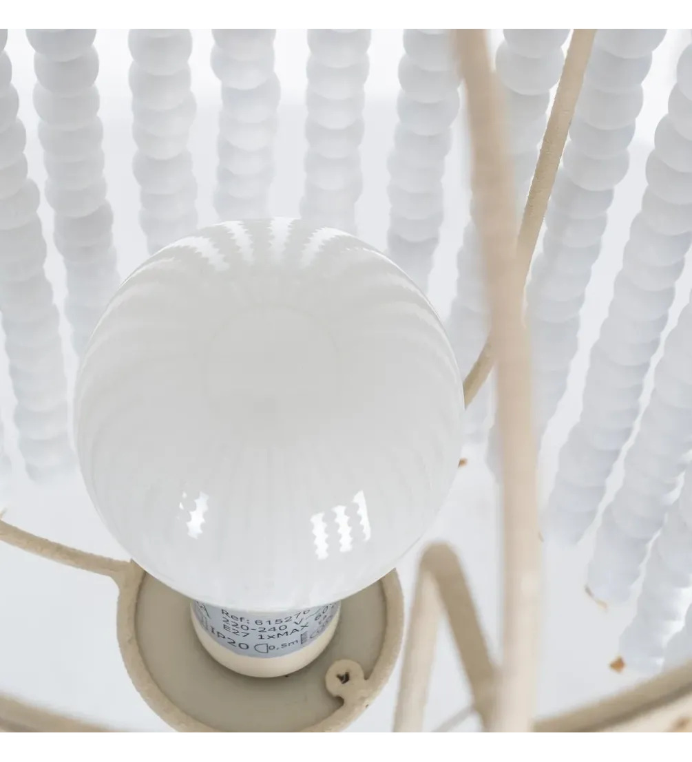 Lampa podłogowa BETTERY 155 cm biała