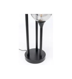Lampa stołowa AL CAPONE 83 cm czarna