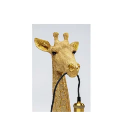 Lampa stołowa ANIMAL GIRAFFE 50 cm złota