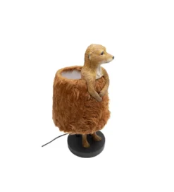 Lampa stołowa ANIMAL MERRKAT FUR 51 cm
