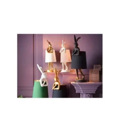 Lampa stołowa ANIMAL RABBIT PEACH 50 cm