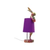 Lampa stołowa ANIMAL RABBIT 50 cm fioletowa